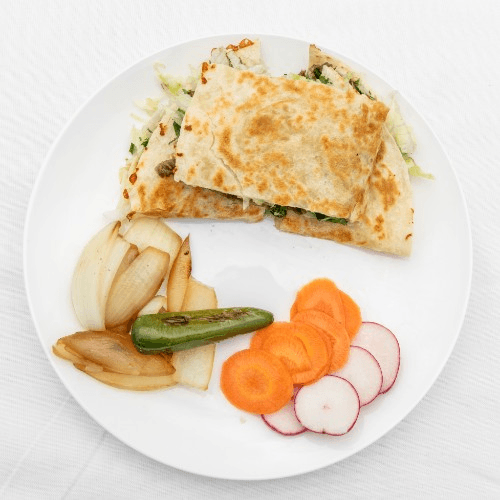 Quesadillas - with Meat.