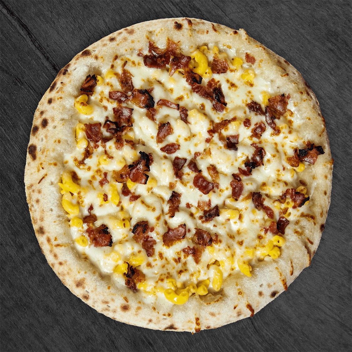 14" Bacon Mac & Cheese.