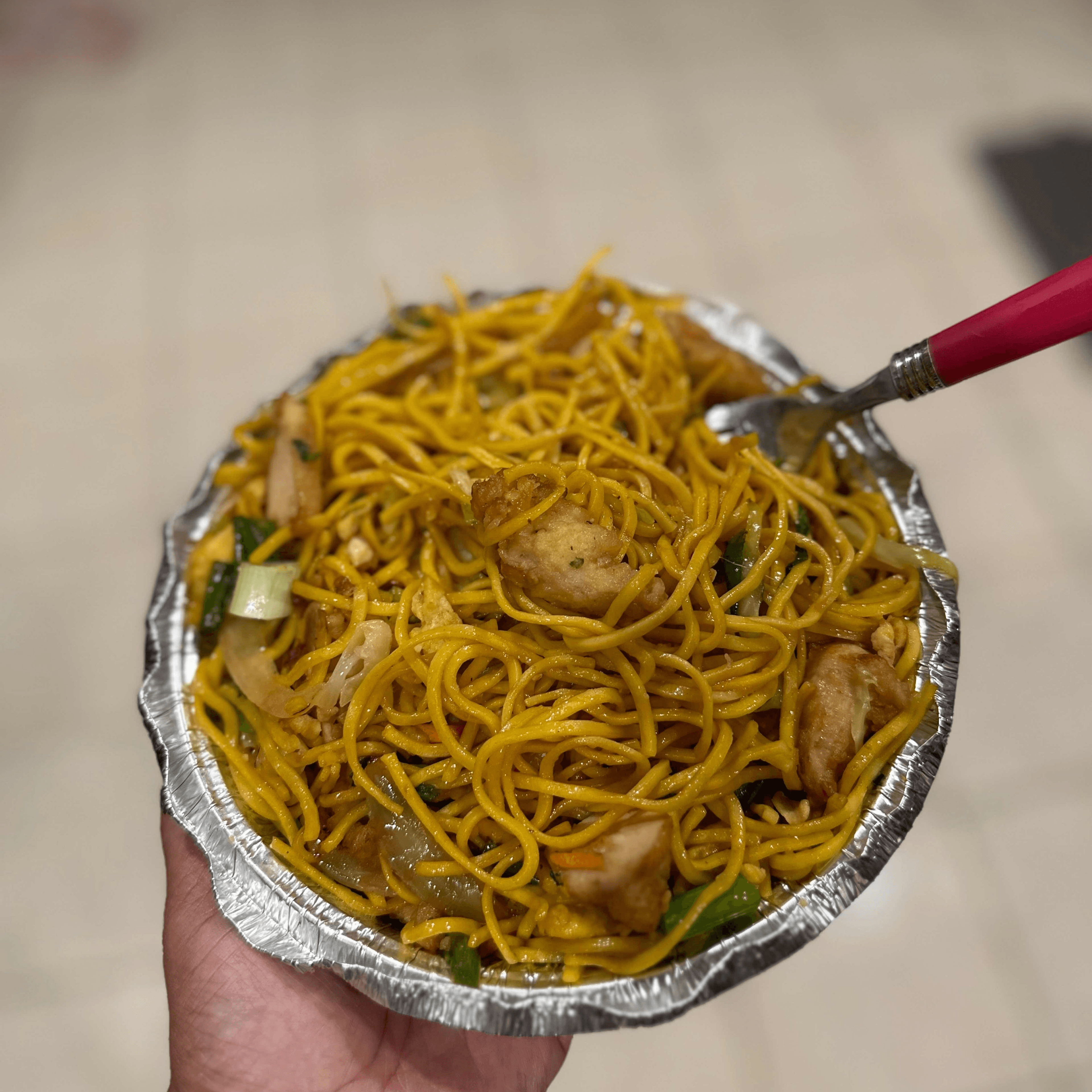 Chicken Hakka Noodle.
