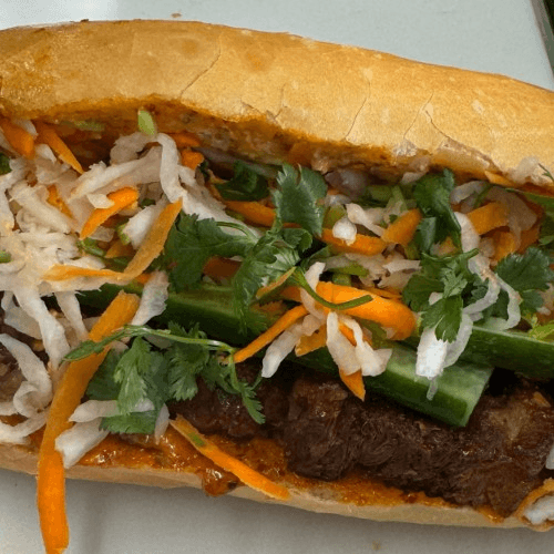 B4. Roasted Pork Sandwich.