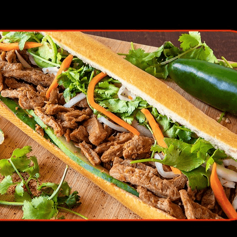 B10. BANH MI  VEGETARIAN / BANH MI CHAY.