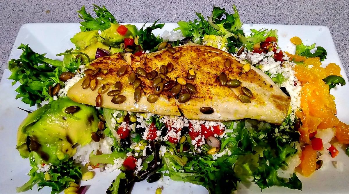 Red Snapper Salad.