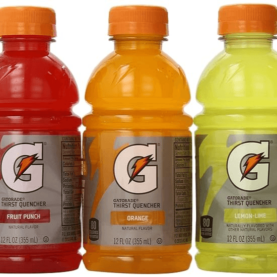 Bottled Gatorade.