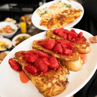 2 Slices of French Toast.