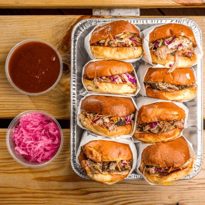 BBQ Pulled Pork Sando - Party Box.