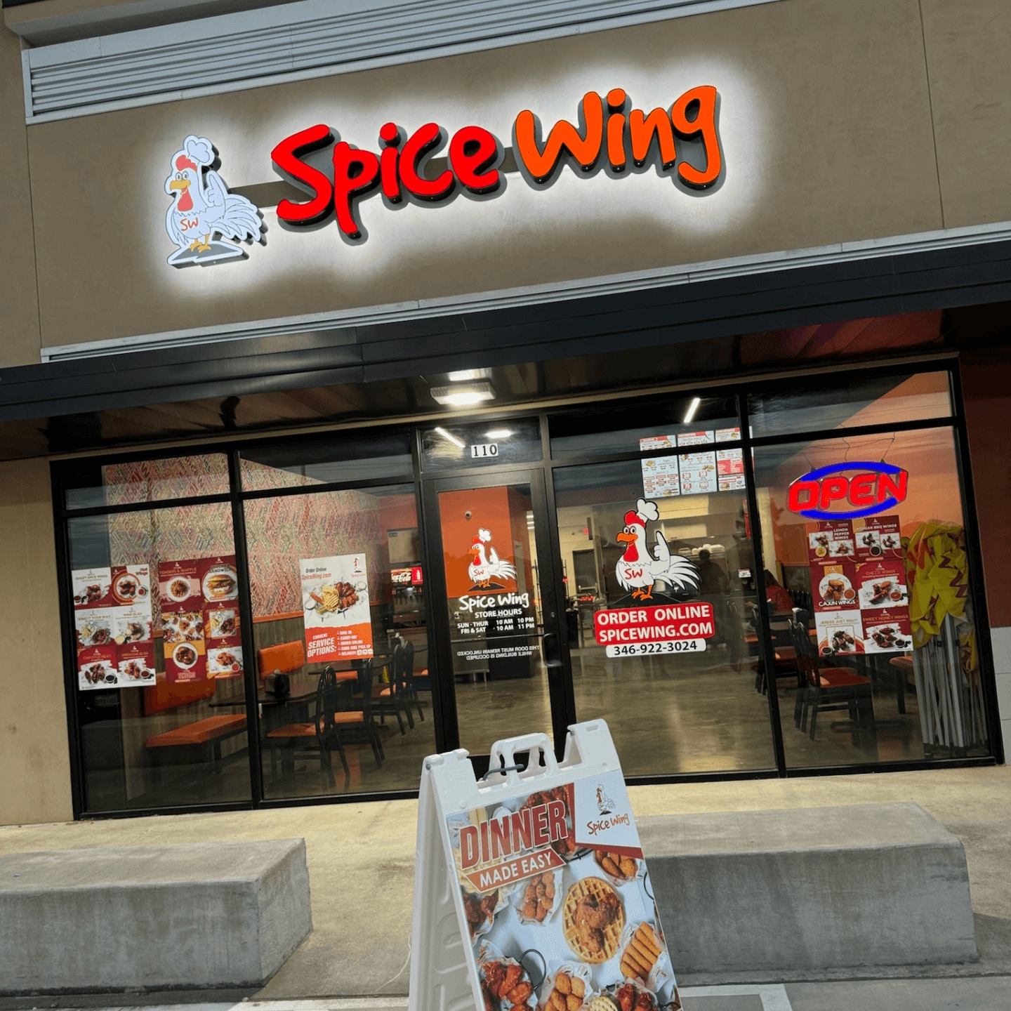 Spice Wing Brookshire, Texas (Houston Market)