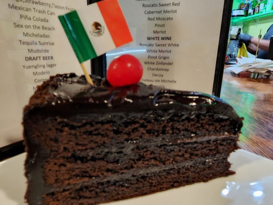 Chocolate Fudge Cake.