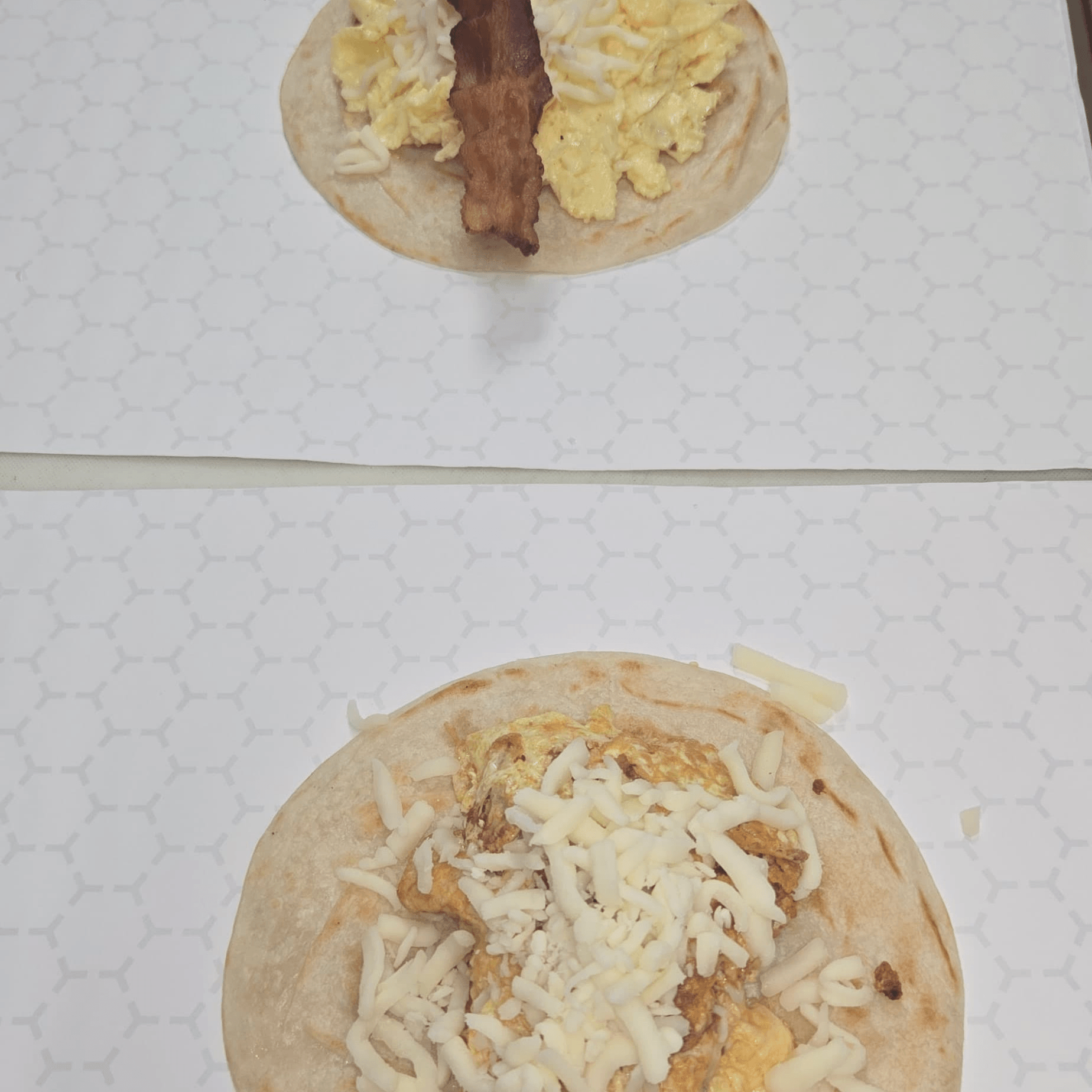 Combo 1 Breakfast 3 Tacos.