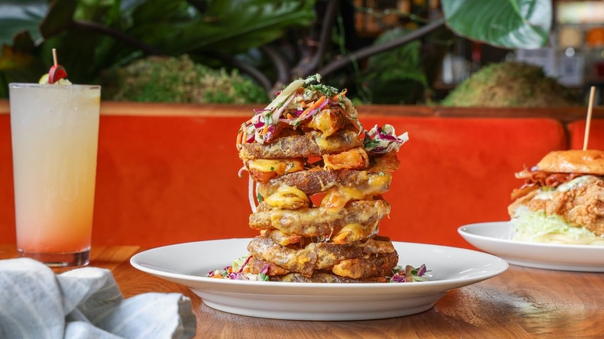 Cheddar Loaded Jojos.