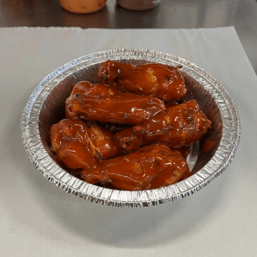Spicy Bbq Wings.