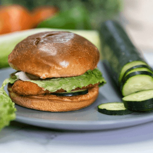 Krunchy Spicy Chicken Sandwich.