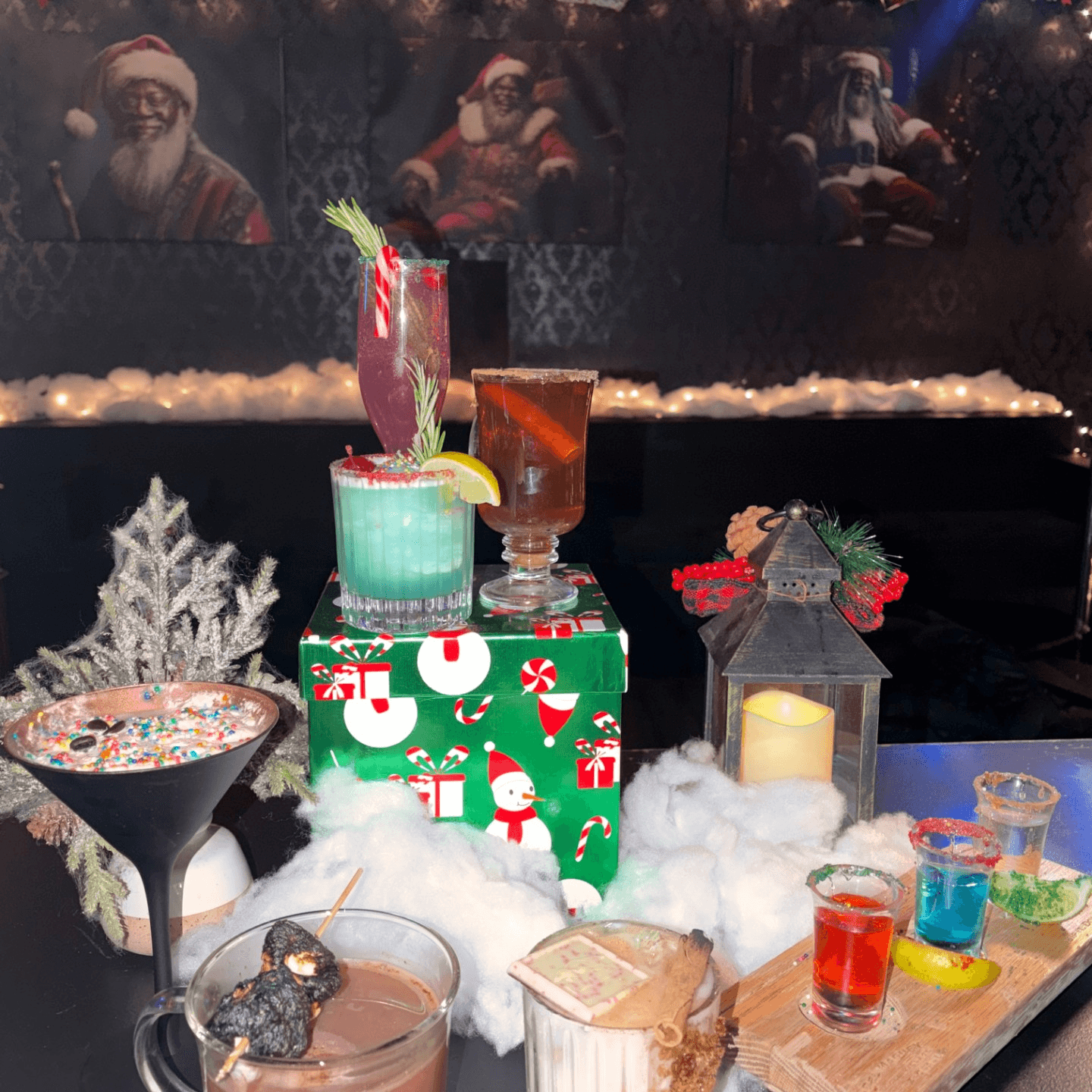 Santa's Workshop Christmas Cocktails