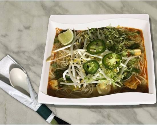 Veggies Tofu Lemongrass Pho.