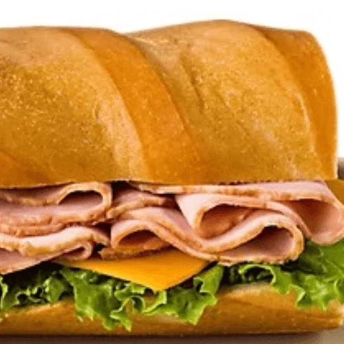 Ham & Cheese Sub.