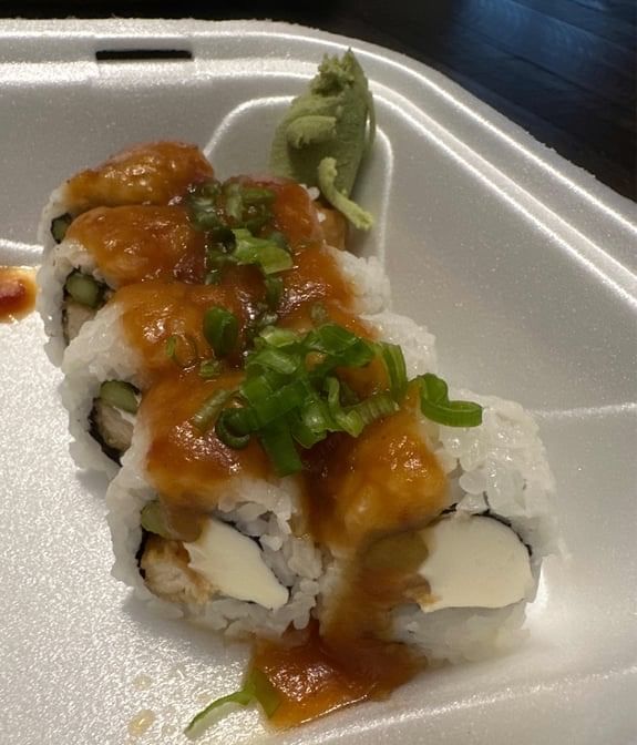 Chicken Teriyaki Roll.