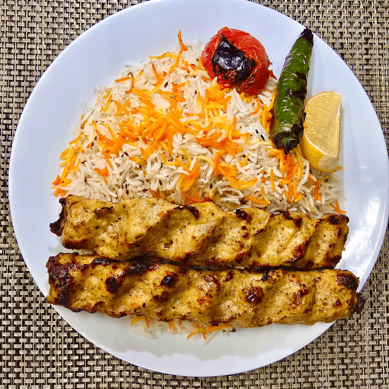 Chicken Koobideh.