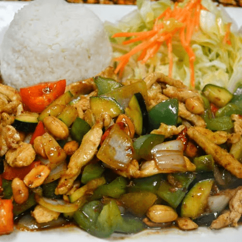 Kung Pao Chicken.