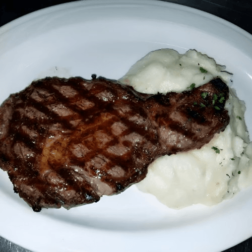 BBQ Glazed Ny Steak