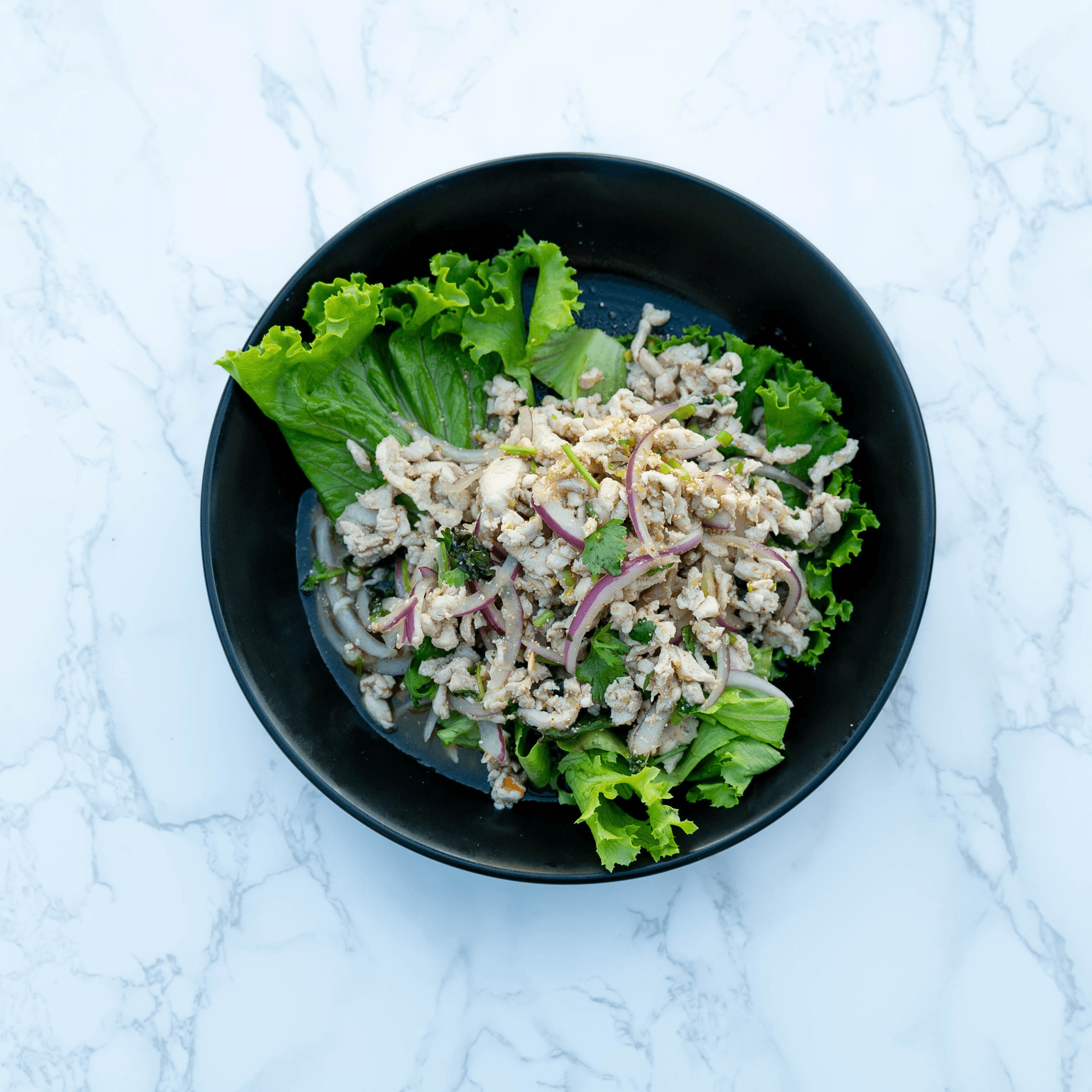 Ground Chi Salad " Larb Gai".