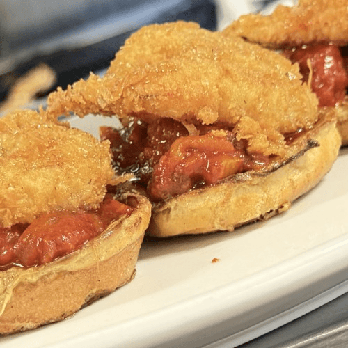 Coconut Shrimp Bites.