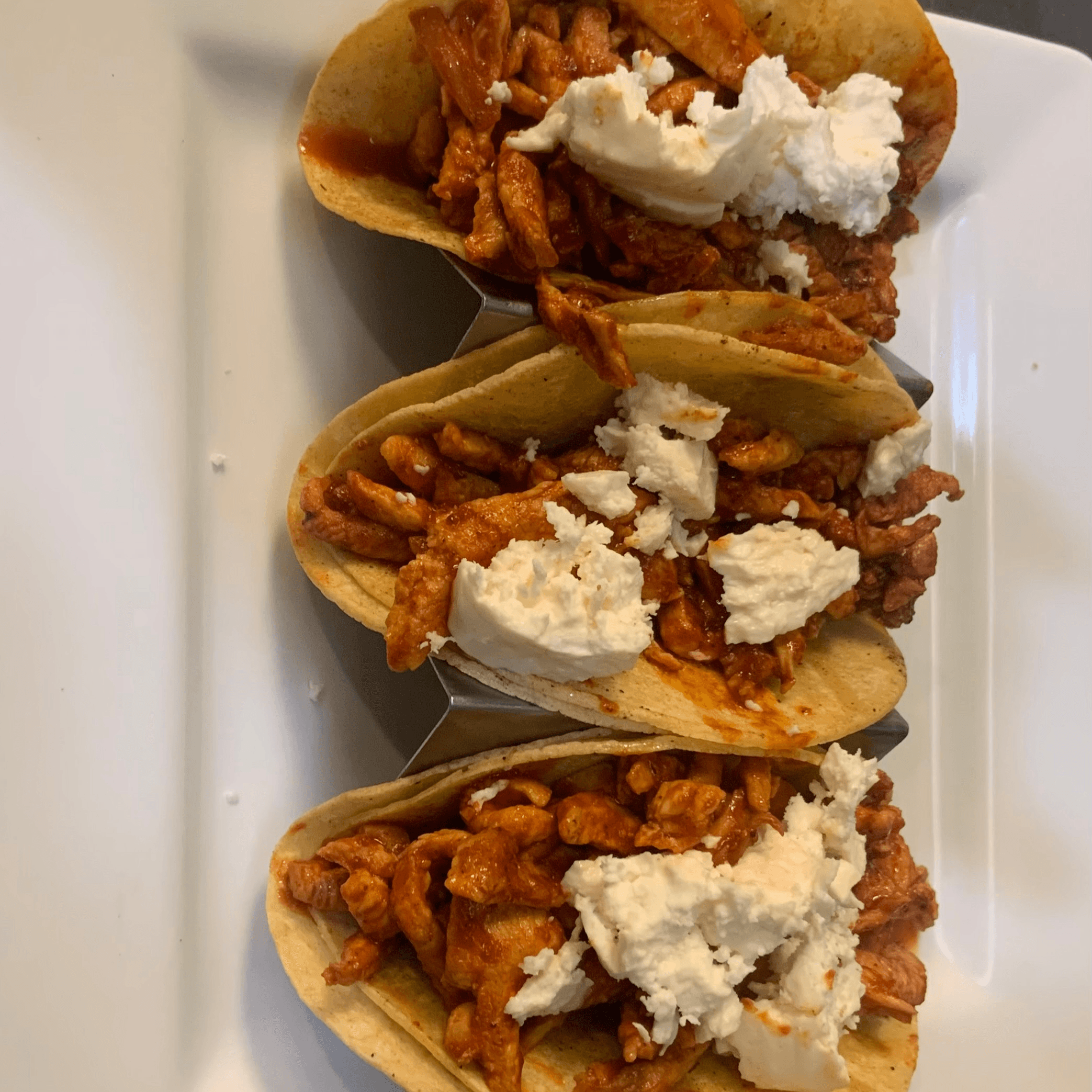 3 Tacos Chicken Marinado.