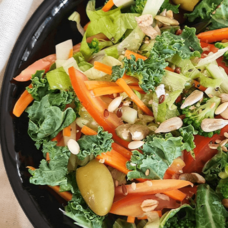 Seasonal Garden Salad.