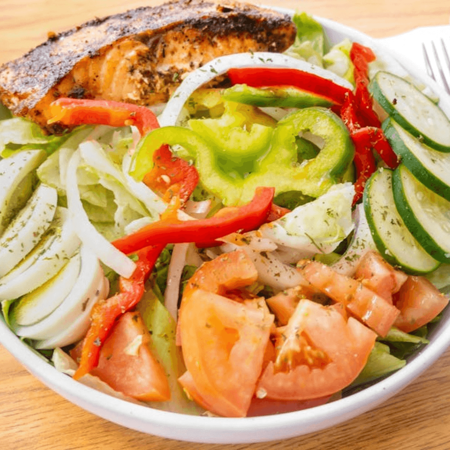 🥗 Salmon Greens Bliss