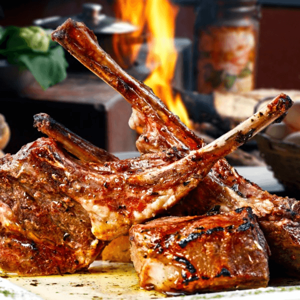Rack of Lamb.