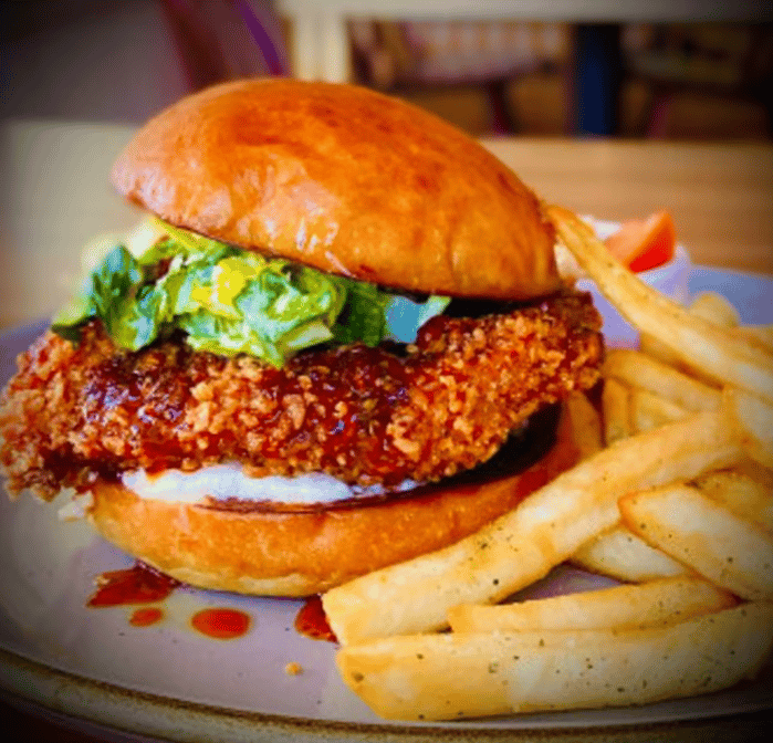 Calabrian Hot Honey Chicken.