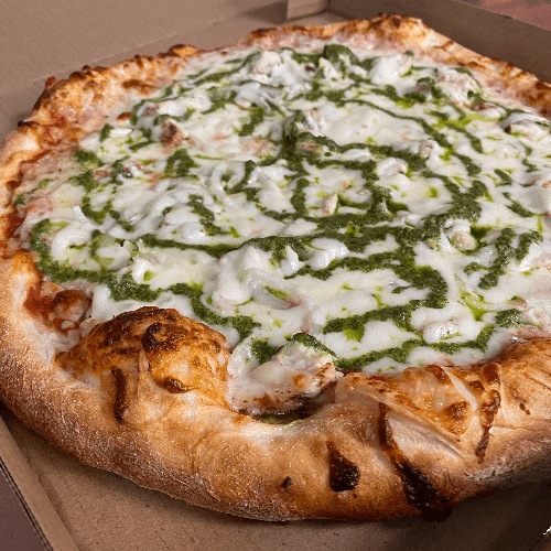 Pesto Chicken Pizza (Round 21")