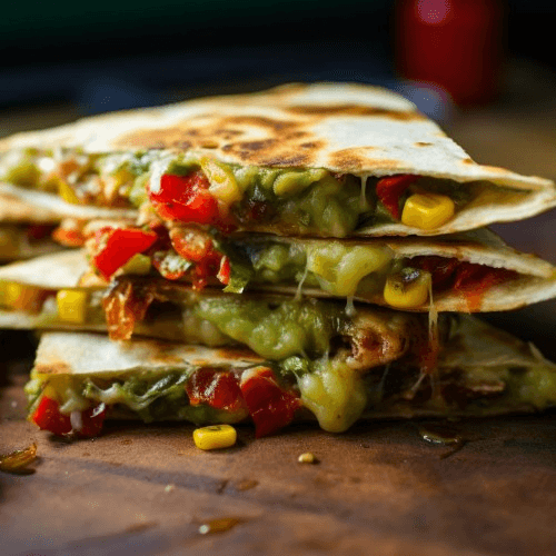 9. Vegetarian Quesadilla.