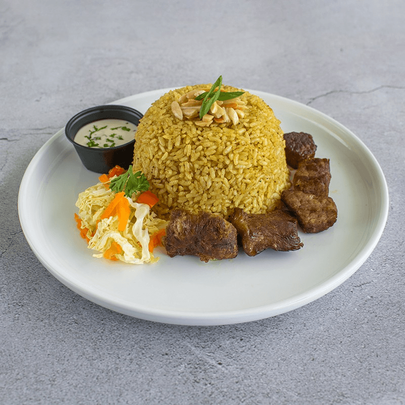 Fried Rice W/ beef.