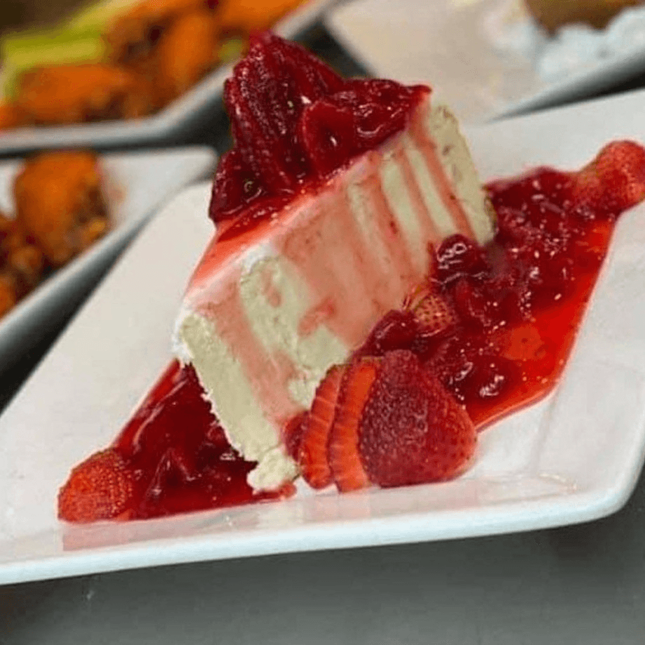 New York Style Cheesecake.