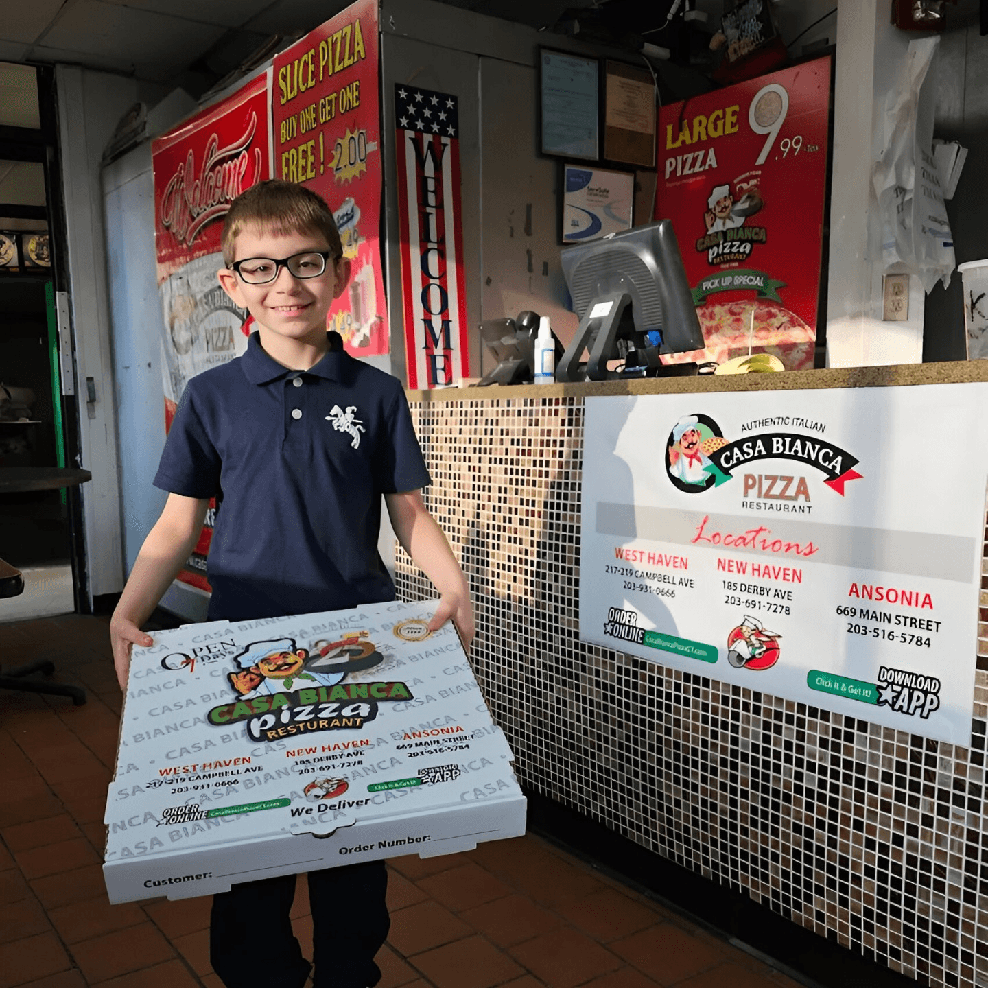 Voted Best Local Pizza & Friendly Service