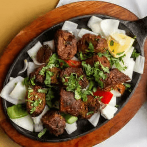 Lamb Seekh-Kabab Tandoori.