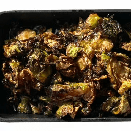 Candied Brussels.