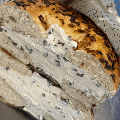Bagel with Cream Cheese.