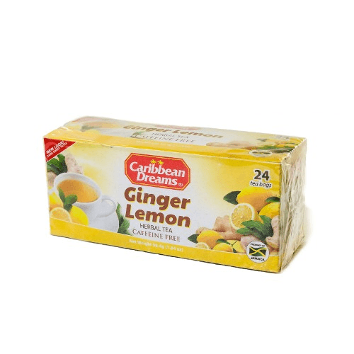 CARIBBEAN DREAMS Ginger Lemon Tea (24 bags)