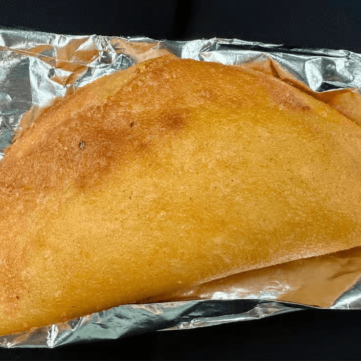 Shredded Chicken with Cheese Empanada.