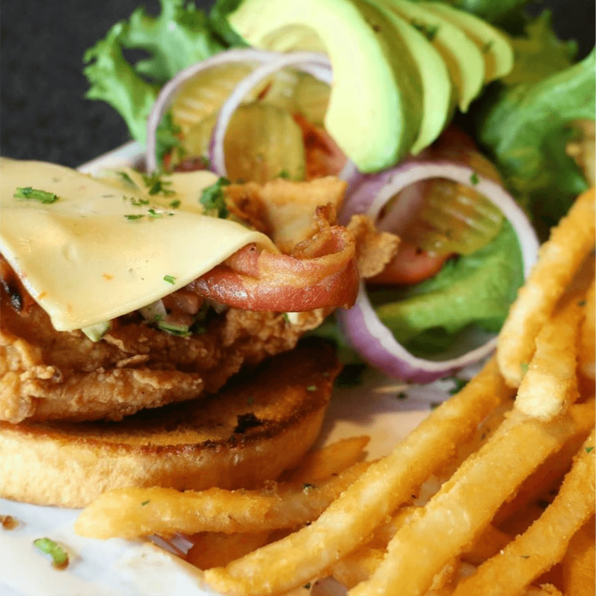 Monterrey Chicken Sandwich.