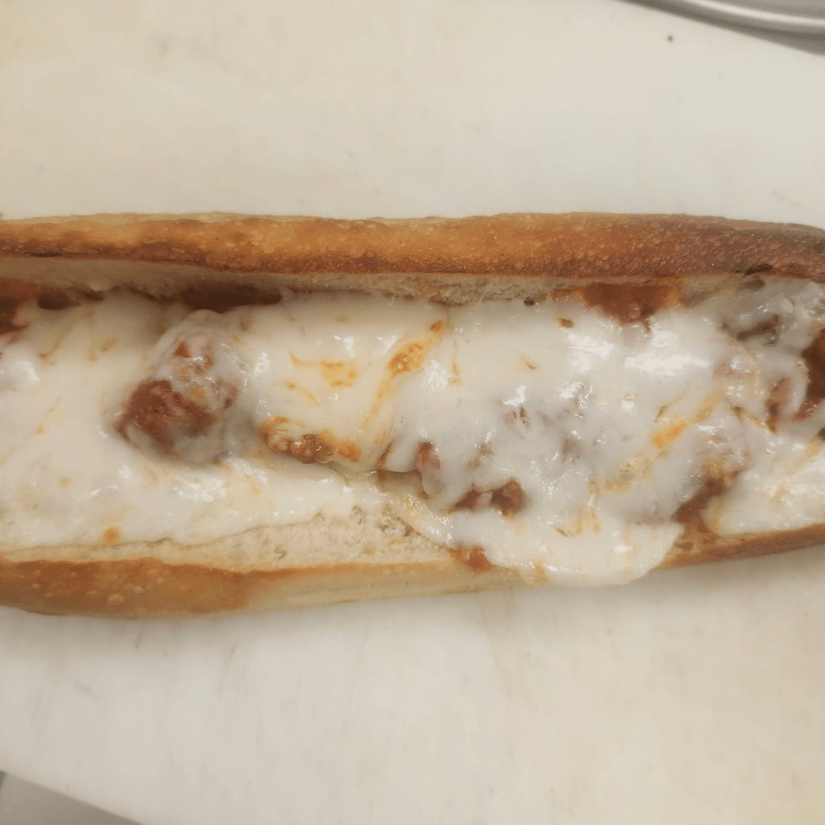Meatball Parm Sub.