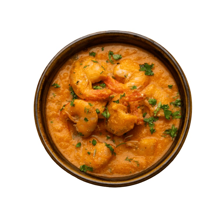 Shrimp Tikka Masala.