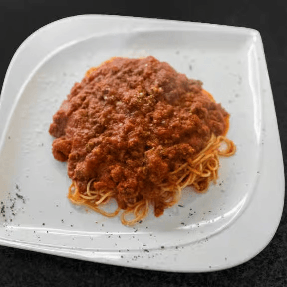 Spaghetti with Meat Sauce.