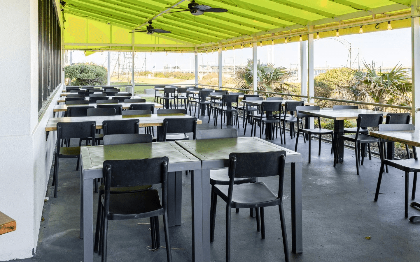 Enjoy the food, enjoy the view!