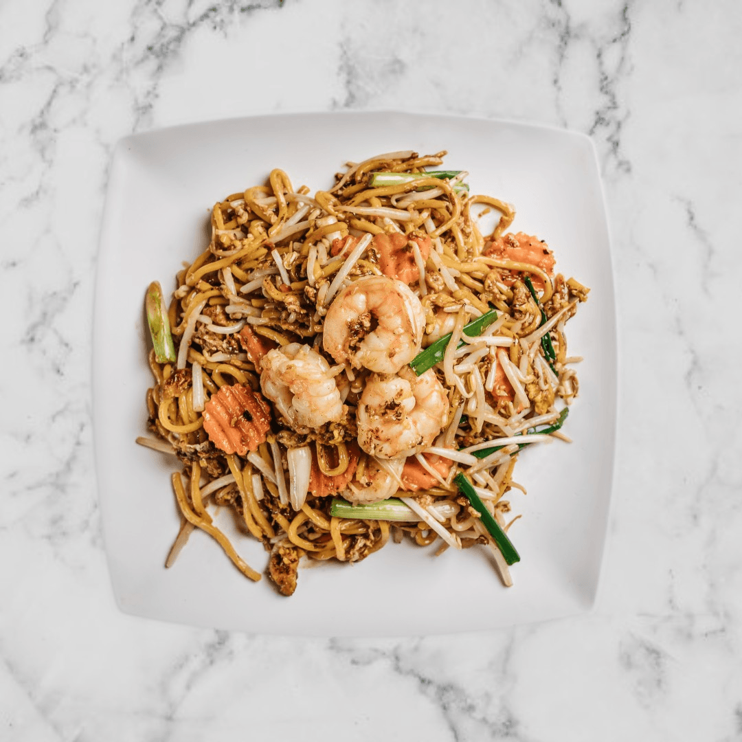 Thai Lo Mein Noodles.
