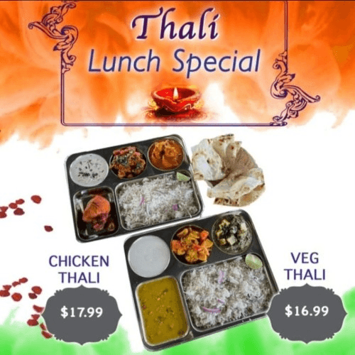 Chicken Thali  (Platter)