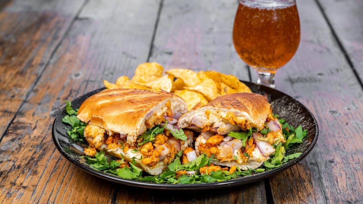 Tandoori Chicken Sandwich.