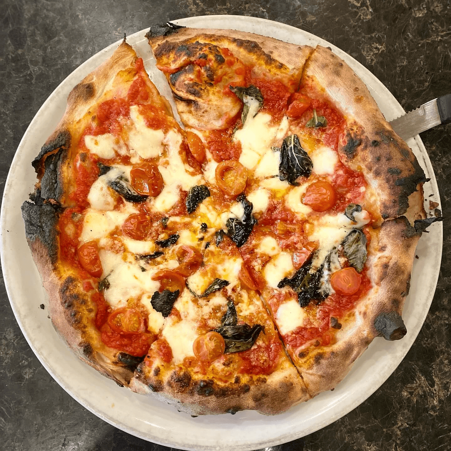 Wood-Burning Oven Pizza