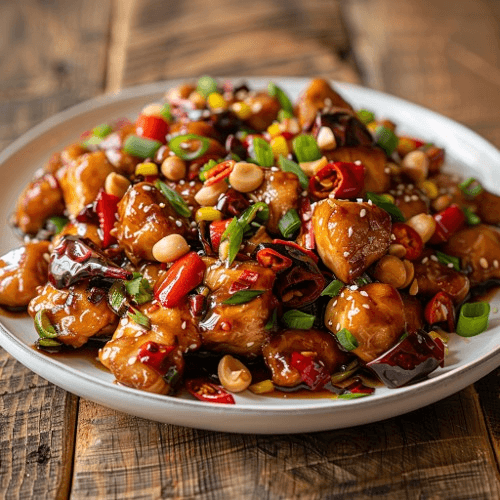 E06  Kung Pao Beef/Chicken 宮保牛肉／雞