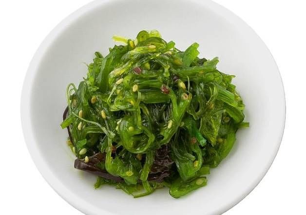 Seaweed salad.